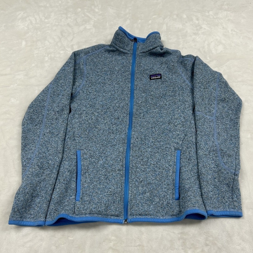 Patagonia Better Sweater Jacket Womens S Blue Full Zip Fleece Knit 25542